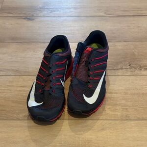 Nike Black and Red Athletic Shoes